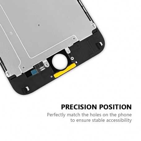 Ecran IPhone 6 Noir PREMIUM avec plaque en métal