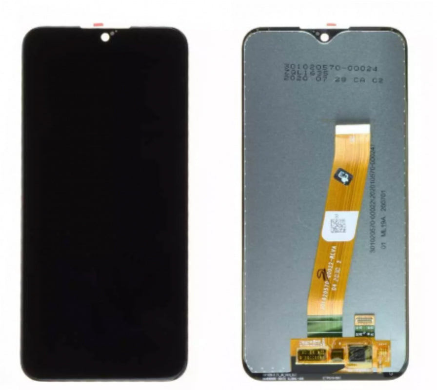 Ecran Samsung Galaxy A01 2020 (A015F) Noir Sans Châssis étroit de Connexion