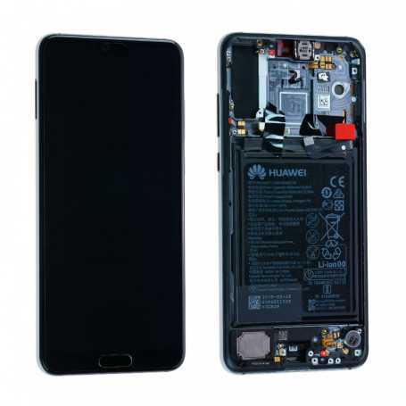 Ecran Huawei P20 Pro Bleu Sur Châssis + Batterie 02351WTP (Original)