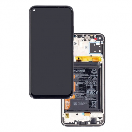 Ecran Huawei P40 Lite 4G Noir Sur Châssis + Batterie (Original)