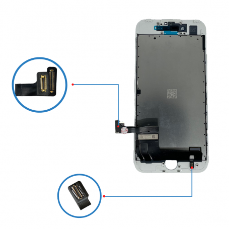 Ecran IPhone  8 Blanc ORIGINAL