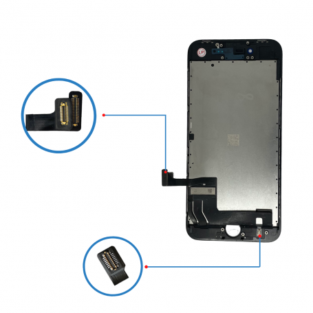 Ecran IPhone  8 Noir ORIGINAL