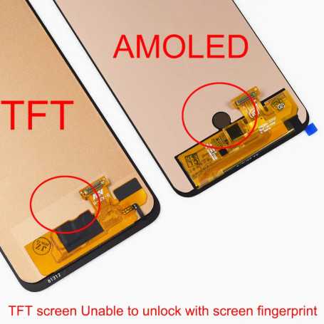 Ecran Samsung Galaxy A30/ A50 / A50s Noir (OLED)