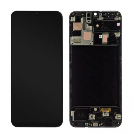 Ecran Samsung Galaxy A50s 2019 Noir + Châssis (Original)