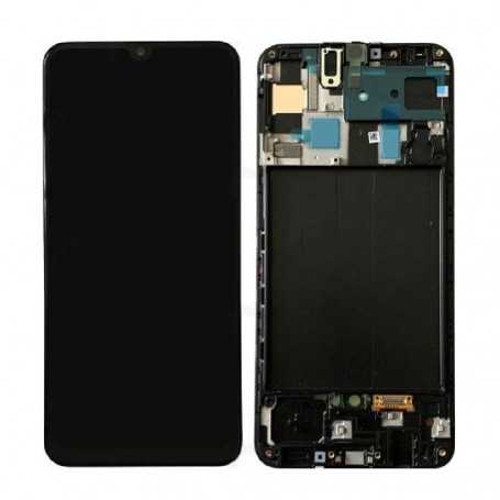 Ecran Samsung Galaxy A50s Noir + Châssis (In-cell)