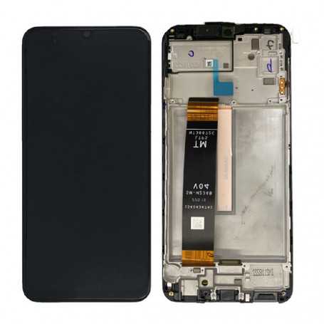 Ecran Samsung Galaxy M23 / M33 Noir + Châssis (Original)