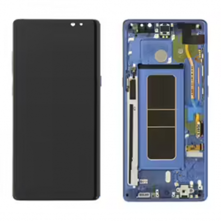 Ecran Samsung Galaxy Note 8 2017 Blue + Châssis (Original)