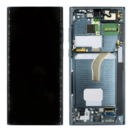 Ecran Samsung Galaxy S22 Ultra 2022 Vert + Châssis (OLED)