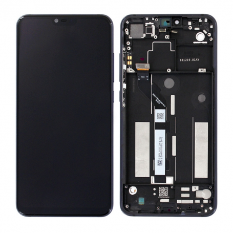Ecran Xiaomi Mi 8 Lite (2018) Gris + Châssis (Original)
