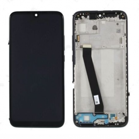 Ecran Xiaomi Redmi 7 (2019) Bleu + Châssis(Service Pack)