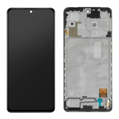 Ecran Xiaomi Redmi Note 10 Pro Noir / TARNISH + Châssis (Original)