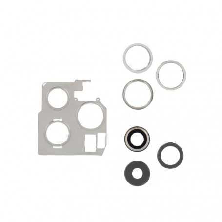 Lentilles Caméra Complète Argent iPhone 13 Pro / 13 Pro Max
