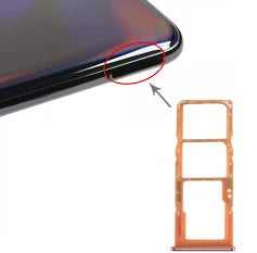 Tiroir SIM Samsung Galaxy A10 Peche