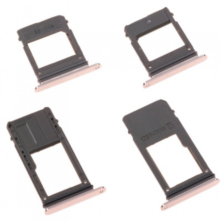 Tiroir SIM Samsung Galaxy A7 2017 Rose