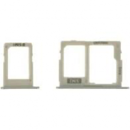 Tiroir SIM Samsung Galaxy J7 Prime (G610F) Or
