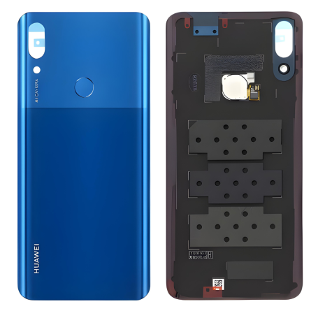 Vitre arrière Huawei P Smart Z Sans Contour lentille Bleu (Original Démonté)