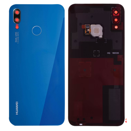 Vitre arrière Huawei P20 Lite Bleu (Original Démonté)