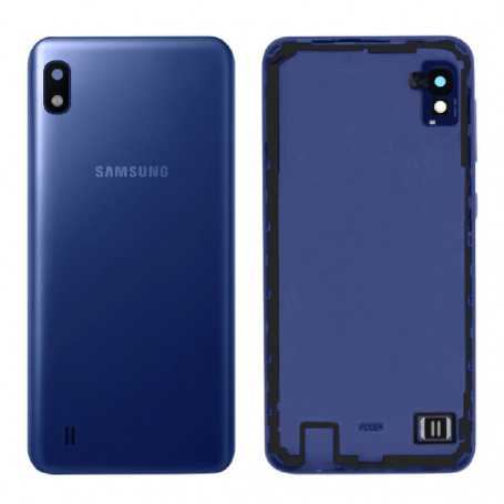 Vitre/Coque arrière Samsung Galaxy A10 Bleu (Original)