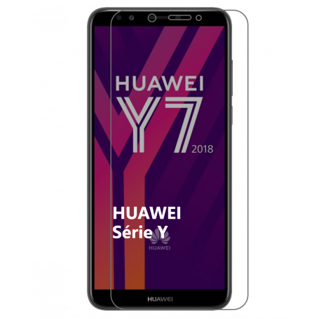 Verre Trempé HD - HUAWEI Y 7 2018