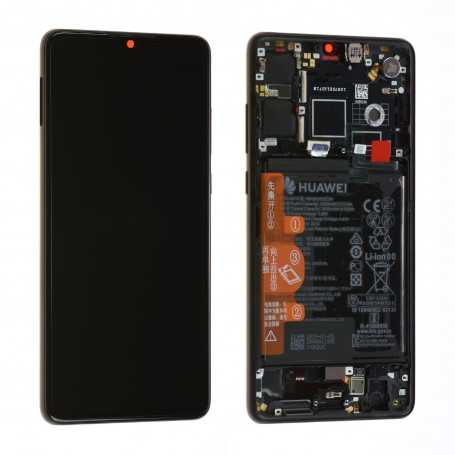 Ecran Huawei P30 Noir + Châssis + Batterie (Original)