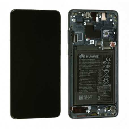 Ecran Huawei Mate 20 Noir Sur Châssis + Batterie 02352GTW (Original)