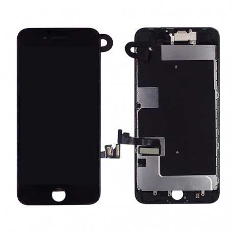 Ecran IPhone 8 plus Noir Prémonté