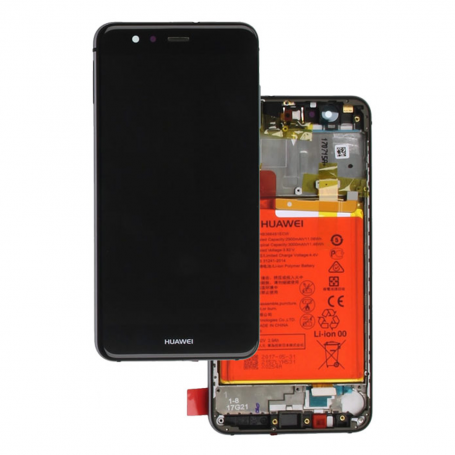 Ecran Huawei P10 Lite Noir Sur Châssis + Batterie (Original Pack)