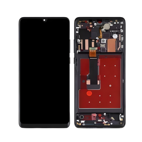 Ecran Huawei P30 Pro Noir Sur Châssis + Batterie 02355MUL (Original)
