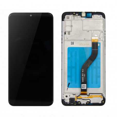 Ecran Samsung Galaxy A20s Noir + Châssis (Original)