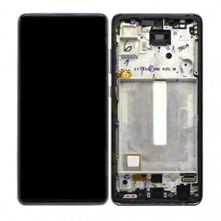 Ecran Samsung Galaxy A52 4G / 5G Bleu + Châssis (Original)