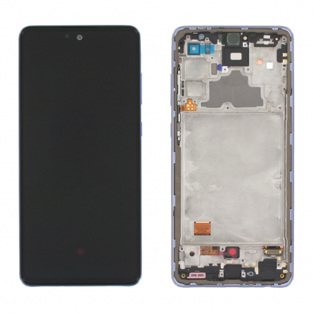 Ecran Samsung Galaxy A72 4G/5G Violet + Châssis (Original)