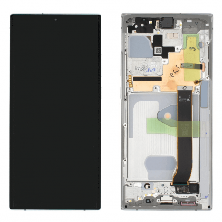 Ecran Samsung Galaxy Note 20 Ultra 4G/5G Argent + Châssis (OLED)