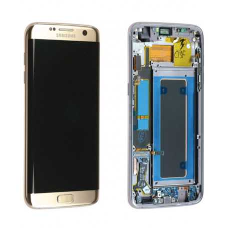 Ecran Samsung Galaxy S7 Edge Or Platine (Original)