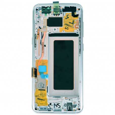 Ecran Samsung Galaxy S8 Argent + Châssis (Original)