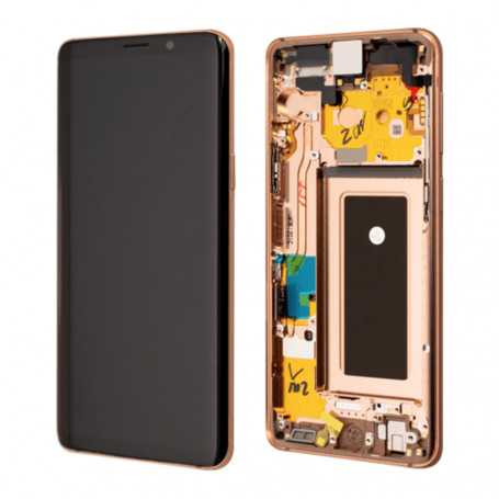 Ecran Samsung Galaxy S9 Or + Châssis (Original)