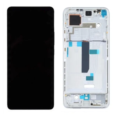 Ecran Xiaomi 12T / 12T Pro 5G Argent + Châssis (Original)
