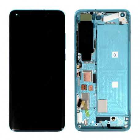 Ecran Xiaomi Mi 10 Vert (C) + Châssis (Original)