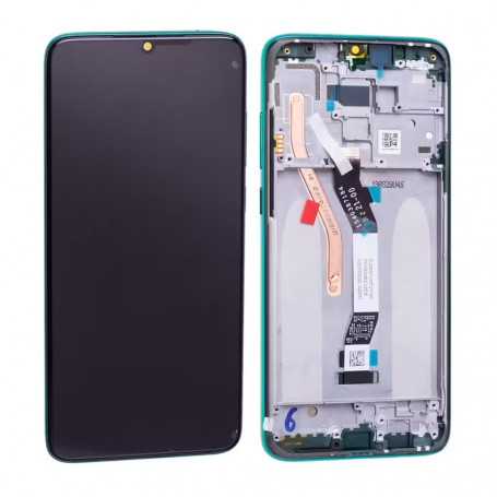 Ecran Xiaomi Redmi Note 8 Pro Vert  + Châssis (Original)