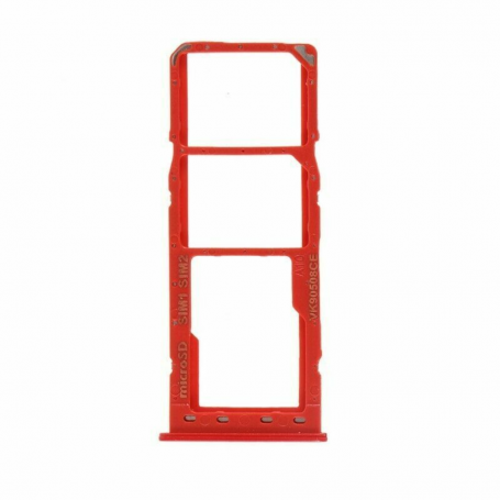 Tiroir SIM Samsung Galaxy A50 Rouge