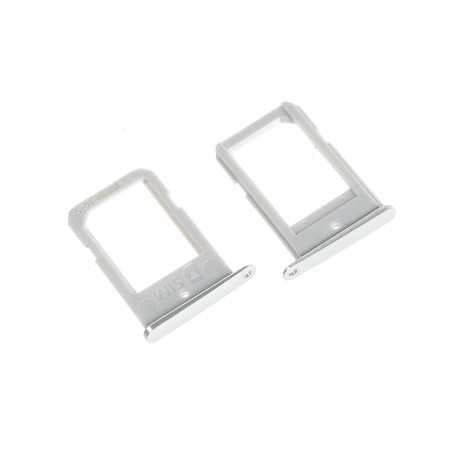 Tiroir SIM Samsung Galaxy S6 Edge Blanc