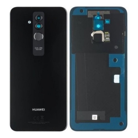 Vitre arrière Huawei Mate 20 Lite Sans Contour lentille Noir (Original Démonté)