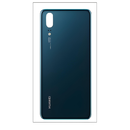 Vitre arrière Huawei P20 Sans Contour lentille Bleu (Original Démonté)