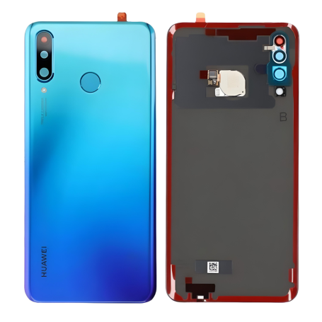Vitre arrière Huawei P30 Lite Bleu Aurora (Original Démonté)