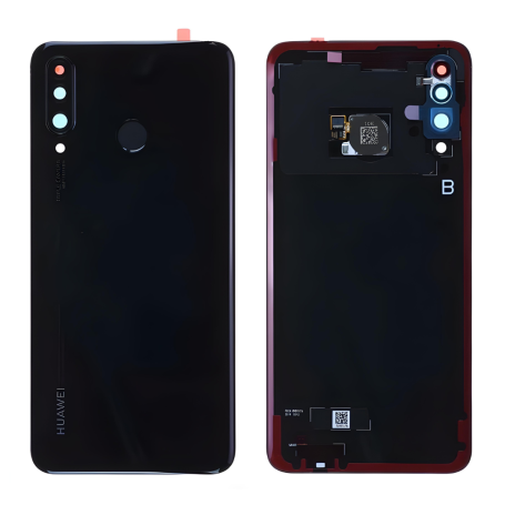Vitre arrière Huawei P30 Lite Noir (Original Démonté)